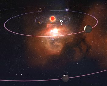 Artist's impression of star system